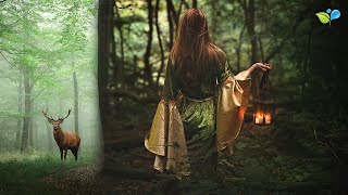 Enchanted Celtic Music  432Hz Nature Music  Magical Forest Sounds [upl. by Aihsemek]