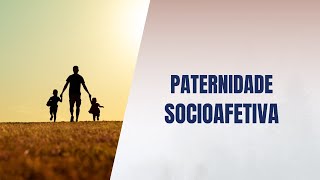 Paternidade socioafetiva [upl. by Kohsa]