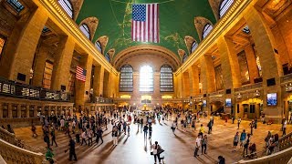 Walking Tour of Grand Central Terminal — New York City 【4K】🇺🇸 [upl. by Natsirt168]