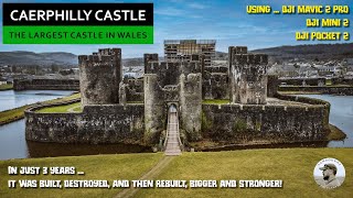 Caerphilly Castle  The Largest in Wales 2nd in Britain [upl. by Barnett]