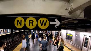 ⁴ᴷ The Busiest NYC Subway Station Times Square–42nd StreetPort Authority Bus Terminal [upl. by Ainesell706]