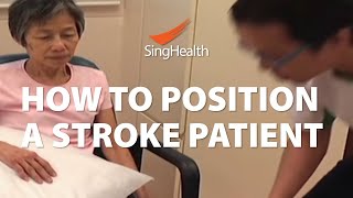 How To Position A Stroke Patient [upl. by Michail966]