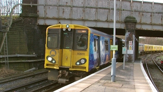 Half an Hour at 216  Birkenhead North Station 1022017  Class 507 508 terminus [upl. by Bradan648]