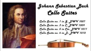 Johann Sebastian Bach  Cello suites in 432 Hz great for reading or studying [upl. by Mandy]