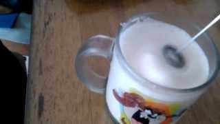 Aerolatte Review Frothing Cold Milk In Under 1 Minute [upl. by Ikim107]