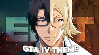 Aizen x Urahara  GTA IV Theme Edit [upl. by Zuzana]